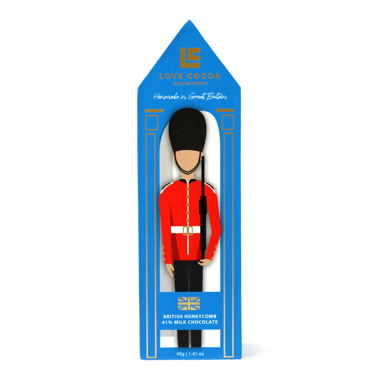 London Edition: Milk Chocolate Honeycomb London Guard Box