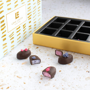 Violet & Rose Chocolate Creams Truffle Selection Box