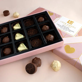 With Love Chocolate Truffle Selection Box - Love Cocoa