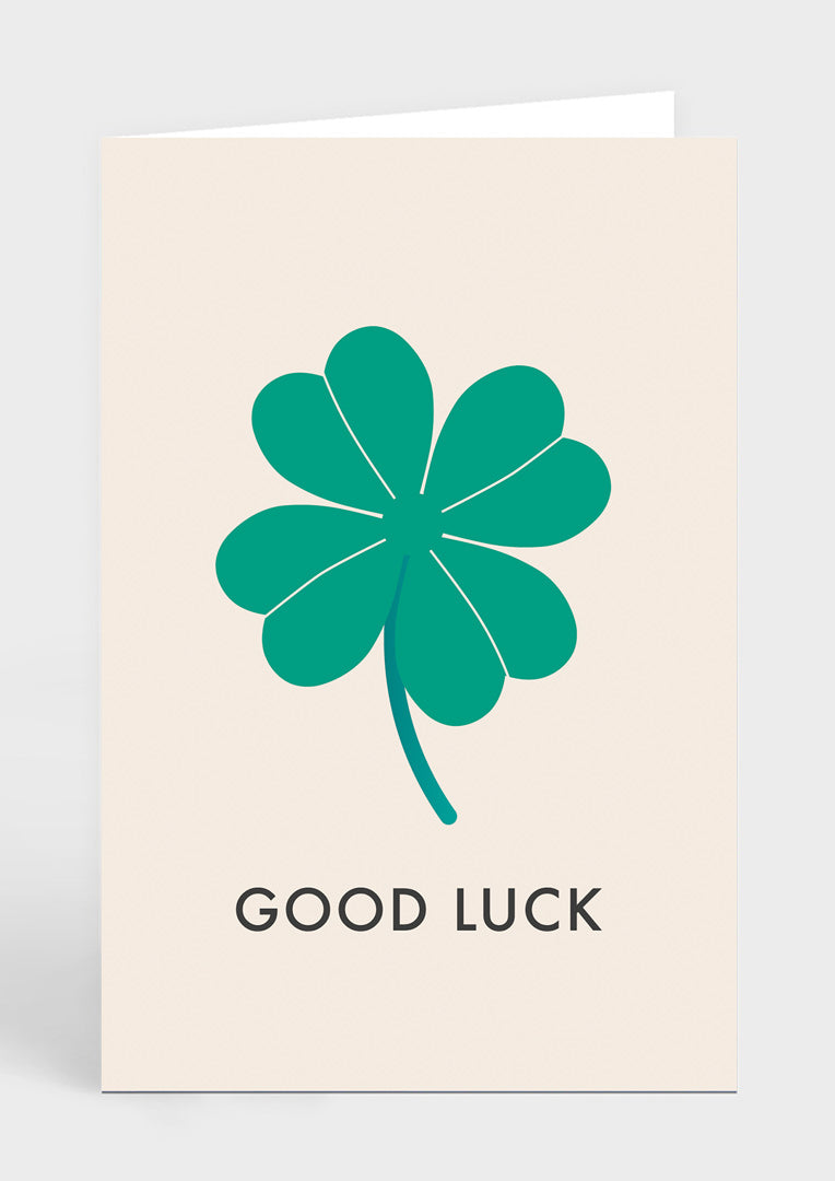 Greeting Card - Good Luck