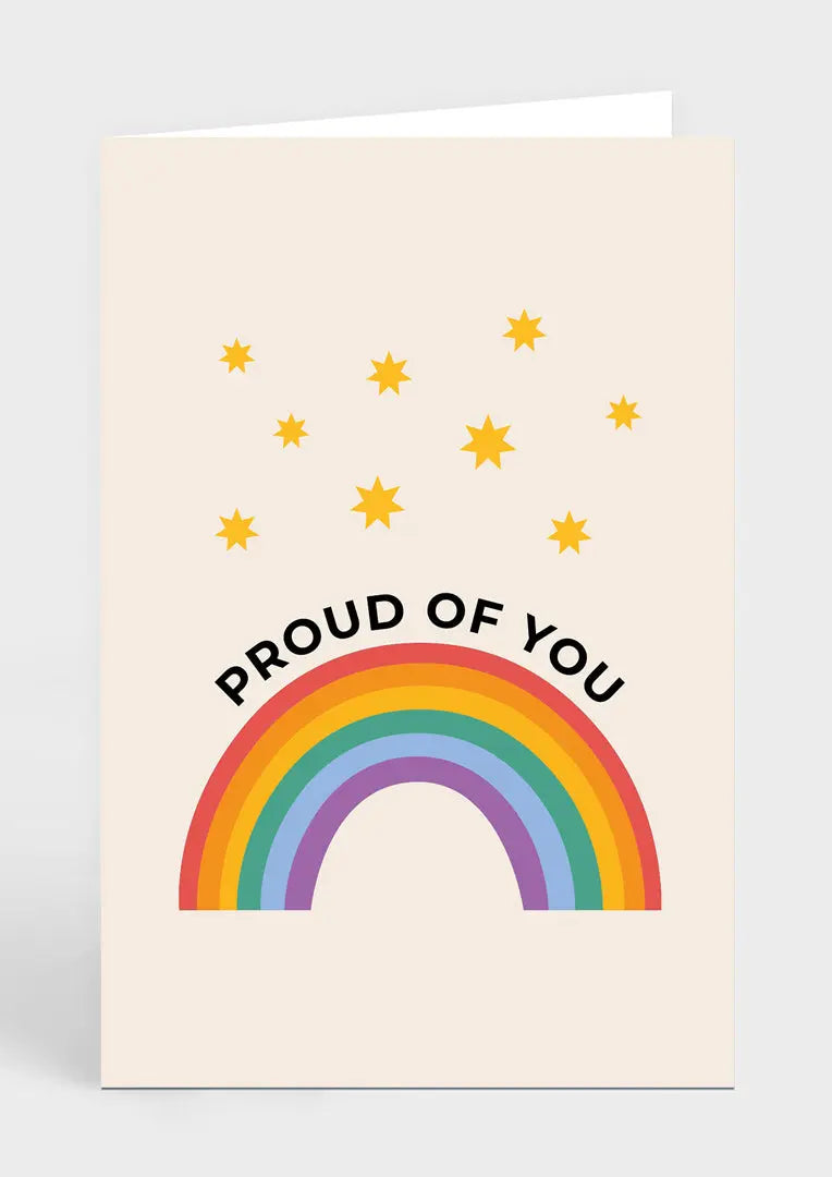 Greeting Card Proud of You