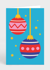Greeting Card - Baubles